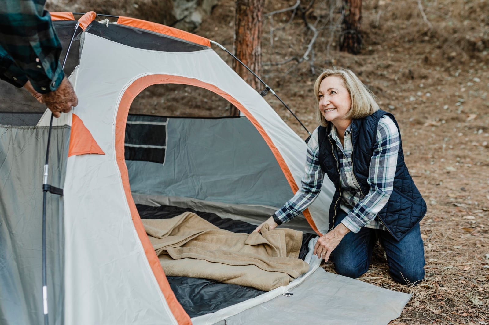 Limpeza e Higienização com Água realizada em equipamento de camping